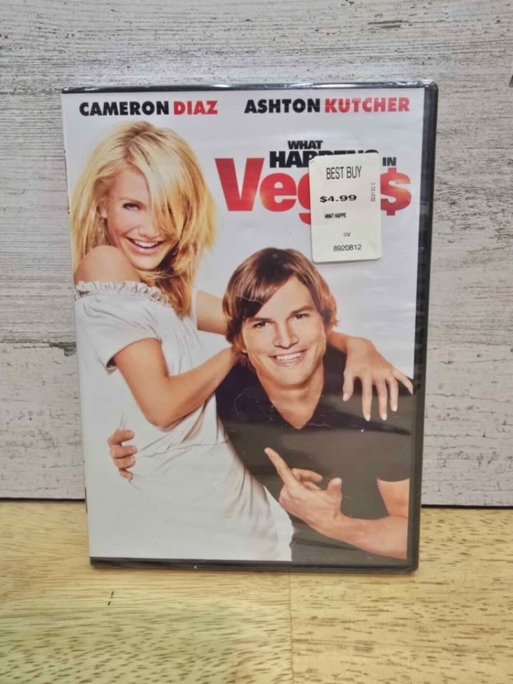 What Happens in Vegas Cameron Diaz Ashton Kutcher DVD 2008